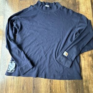 Carhartt Men's FR Dark Blue Turtleneck Shirt